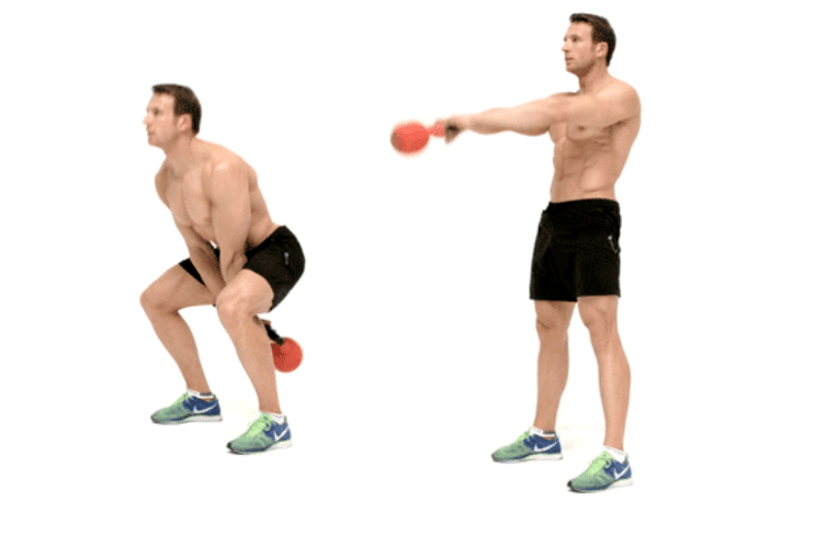 Mahi kettlebell a hatékony zsírégetésért